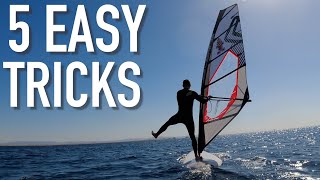 5 EASY WINDSURFING TRICKS [upl. by Yumuk997]