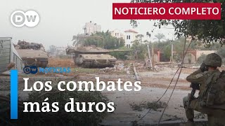 DWNoticias 6 de diciembre Israel libra los combates más intensos contra Hamás Noticiero completo [upl. by Sufur]