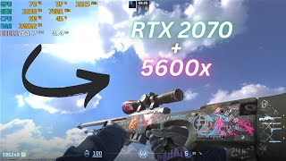 CS2 gameplay with RTX 2070  Ryzen5 5600x [upl. by Ahsikat]