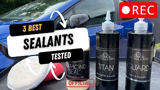 Our 3 Best Liquid Sealants and Waxes Test and Review Video with owner John Mitchell and King [upl. by Alaham]