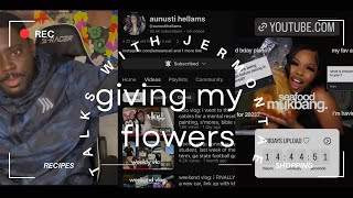 Ep 3 Giving Flowers With Jermontae aunustihellams [upl. by Shara]