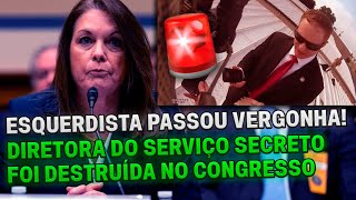 🔥 ESQUERDISTA PASSOU VERGONHA Diretora do Serviço Secreto Americano foi DESTRUÍDA no Congresso [upl. by Brigitte73]