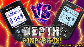 Nokta Simplex Vs Simplex Ultra Depth Comparison  Which is Deeper  Metal Detecting  Episode 208 [upl. by Happy]