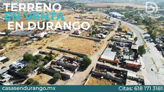 Terreno en Venta salida mazatlan en la Ciudad de Durango [upl. by Bina]