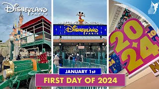 🍾 Disneyland Paris 2024 The first day of a new year January 1st [upl. by Hough]