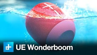 UltimateEars Wonderboom Waterproof Bluetooth Speaker  Hands On Review [upl. by Azila]