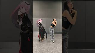 Mori x Yoon from STAYC dance to GoGetters shorts dance 踊ってみた stayc kpop vtuber anime [upl. by Rheinlander786]