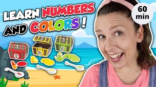 Learn Numbers Colors Counting and Shapes with Ms Rachel  Learning Videos for Toddlers in English [upl. by Entroc]