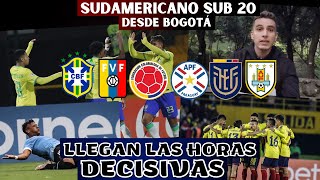 ¿ALGUIEN PUEDE CON BRASIL Y URUGUAY DESDE BOGOTÁ ANÁLISIS SUDAMERICANO SUB 20 LAS CLAVES [upl. by Assir28]