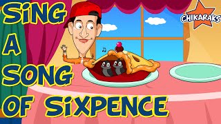 Sing A Song of Sixpence  Nursery Rhymes For Children  SRGMs [upl. by Ahseined]