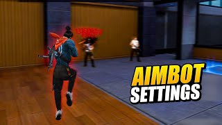 AIMBOT SETTINGS WHICH GIVE 999 Headshots  Bluestacks 45 l Msi 45 [upl. by Cammi274]