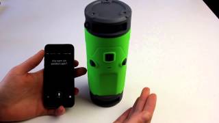 Review Scosche BoomBOTTLE BluetoothLautsprecher  appgefahrende [upl. by Onitsuaf]