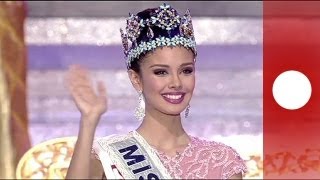 Miss Monde est philippine Miss France première dauphine [upl. by Sashenka855]