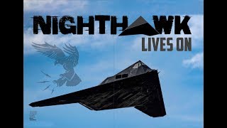 Nighthawk lives on — a dramatic close encounter with the F117 in February 2019 [upl. by Ayenet]