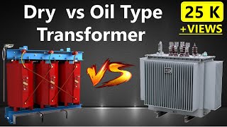 Dry type transformer vs Oil type transformer  Key differences [upl. by Nwahsd]