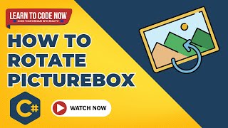 Visual Studio How to Rotate Picturebox in C  How Rotate Picturebox C learntocodenow1 [upl. by Ridglea]