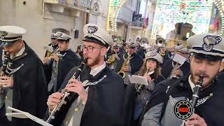 Marcia Ernani Banda di Termoli 111124 Adelfia Festa di San Trifone [upl. by Leihcar953]