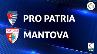 Pro Patria  Mantova 00  Gli Highlights [upl. by Cohlette79]