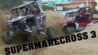 MOTOCROSS SidebySideATV Quad Cross  Supermarecross Italy Bibione Beach PART 3 [upl. by Enos339]