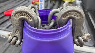 Amazing Chain Storage Hack Easiest way to store carry and Organize any Chain [upl. by Brottman]