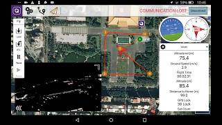 Ardupilot Mini Drone Sky Viper 2450 GPS with QGC Live video stream QGroundControl [upl. by Studley]