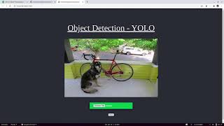 Object Detection API using YOLO and FLASK [upl. by Aika620]