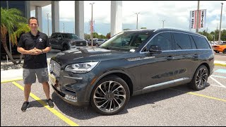 Is the Lincoln Aviator a BETTER 3row midsize luxury SUV than a 2024 Audi Q7 [upl. by Yrennalf]