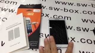 Best Samsung Galaxy S4 Screen Protector Hammer Test [upl. by Morell]