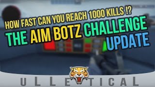 CSGO  The Aim Botz Challenge Update  January 2017 [upl. by Ecnerol]