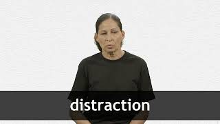 How to pronounce DISTRACTION in French [upl. by Eyahs]