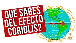 LA LINEA DEL ECUADOR Y EL EFECTO CORIOLIS [upl. by Nitsuj292]