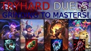 AN HOUR OF GRINDING TO MASTERS  Masters Ranked Duel  Smite [upl. by Concordia]