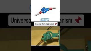 How Universal Joints Works engineering 3d gears blender [upl. by Miquela]