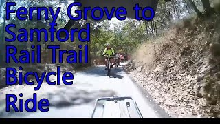 2023 09 Ferny Grove to Samford Rail Trail Bicycle Ride [upl. by Atteuqnas]