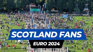 SCOTLAND FANS at UEFA Euro 2024 in GERMANY [upl. by Asilim335]