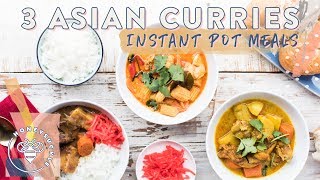 3 INSTANT POT ASIAN CURRIES 🍵 for BuzyBeez  HONEYSUCKLE [upl. by Caiaphas]