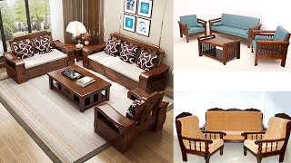 115 Wooden Sofa Designs Ideas II Modern Wooden Sofa Designs [upl. by Lindeberg214]