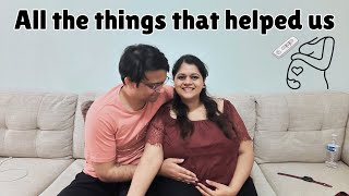 Our Fertility Journey  How we Conceived Naturally with PCOS  Supplements Diet amp all the Changes [upl. by Nehtanhoj802]