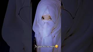 akha lad jave😘❤new hijab lipsync youtubeshorts shortvideo shortfeed [upl. by Luiza517]