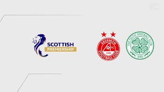 Aberdeen vs Celtic 01 Highlights Goals  Scottish Premiership 20242025 [upl. by Perce574]