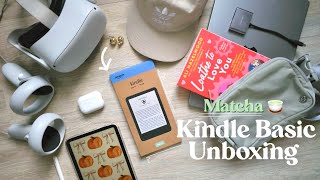 Kindle Basic Matcha 2024 Unboxing [upl. by Sharona]