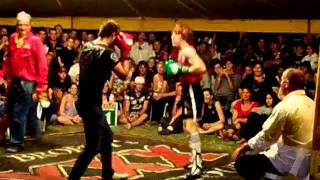 Fred Brophy Tent fights blackwater mayday 2011  Red Baron Rd 3 [upl. by Rosio]