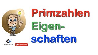 Primzahlen Definition Eigenschaften und Beispiel [upl. by Ainesell]