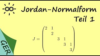 JordanNormalform  Teil 1  Überblick [upl. by Aymer316]