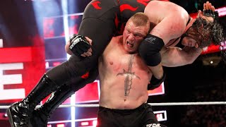 FULL MATCH  Brock Lesnar vs Kane – Universal Title [upl. by Ennaitsirhc]