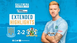 MATCH HIGHLIGHTS  Ballymena United 22 Glenavon Danske Bank Premiership [upl. by Skantze]