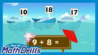 Meet the Math Drills  Addition FREE  Preschool Prep Company [upl. by Airtemak]