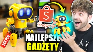 Testuje NAJLEPSZE GADŻETY z Shopee inteligentny robocik [upl. by Alleon754]