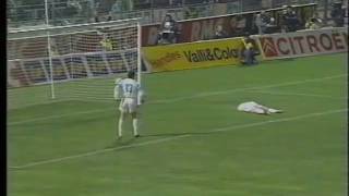 Chris Waddle Amazing Dribble v Milan [upl. by Anauqat]