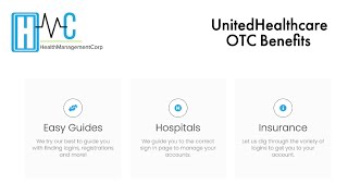 UnitedHealthcare OvertheCounter OTC Benefits [upl. by Moira]